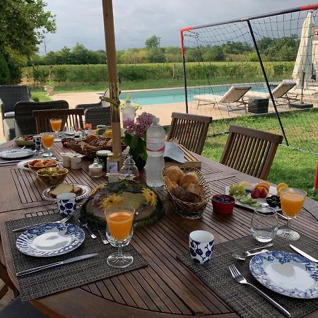 Chambre D'Hotes Et Table D'Hotes Domaine De La Terrasse Sas Et Gite Anda Montauban Lacourt-Saint-Pierre Exteriör bild